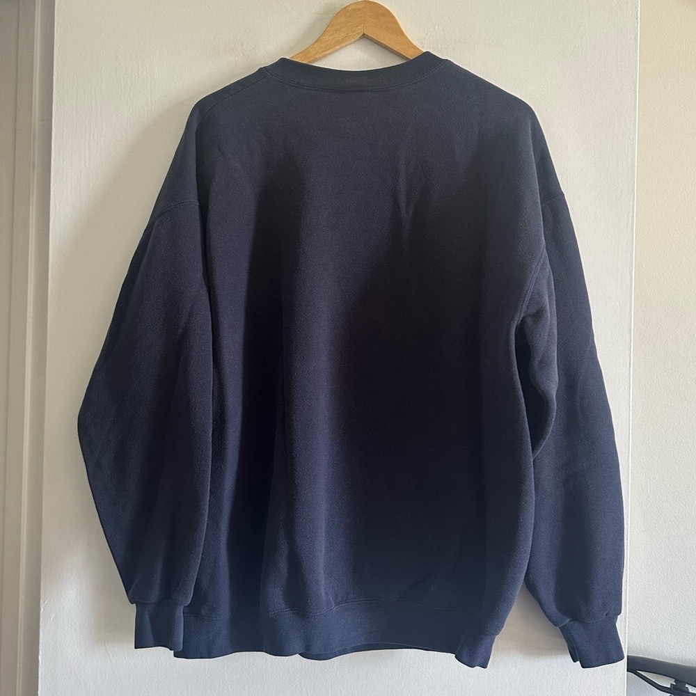 Vintage 90’s The Disney Store ‘Goofy’ Mickey Mouse Navy Crewneck Sweatshirt - Picture 2 of 5